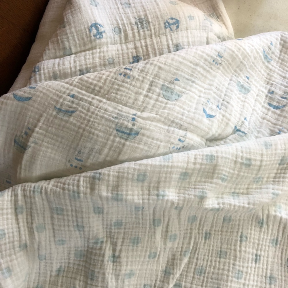 Muslin blankets